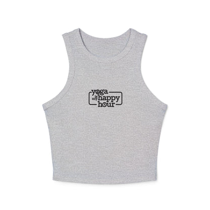 Yoga is My Happy Hour - crop tank