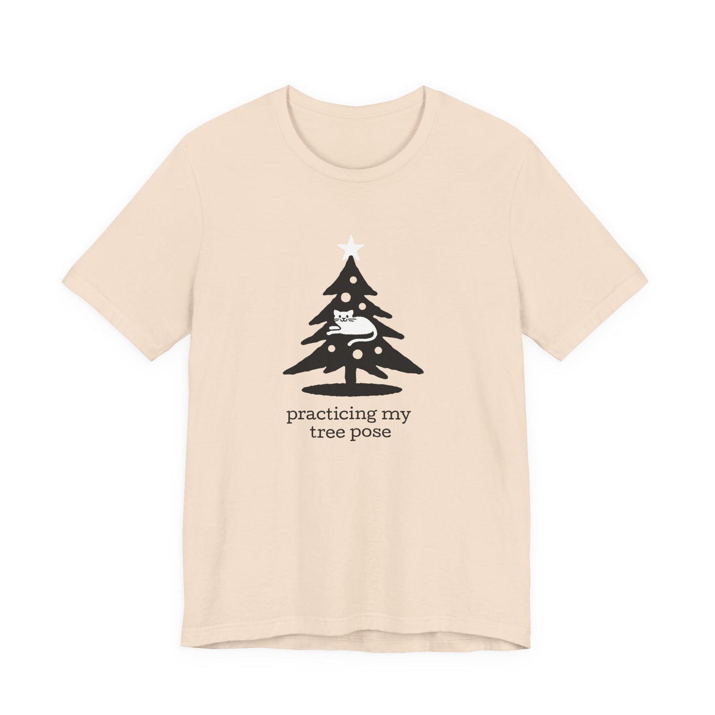 Tree Pose Cat - Tee