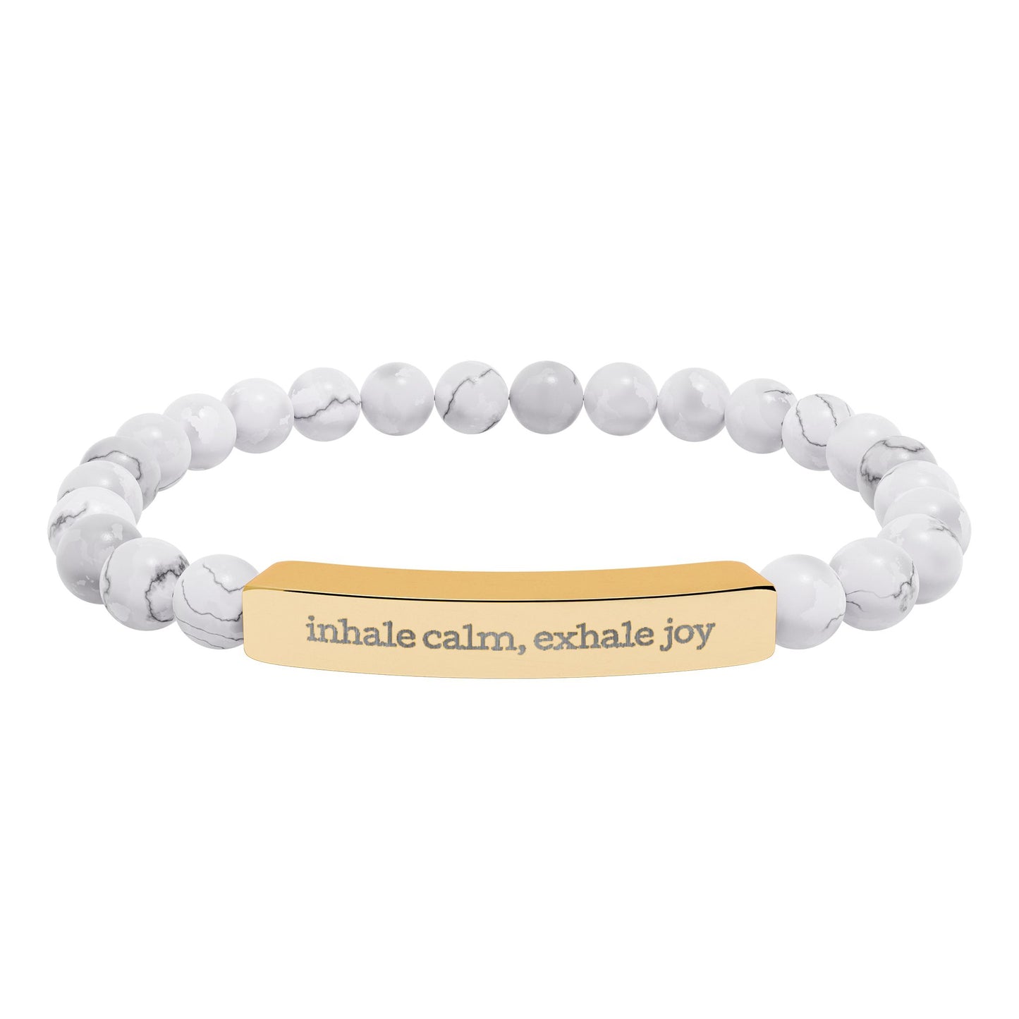 Inhale Calm Exhale Joy – Bracelet