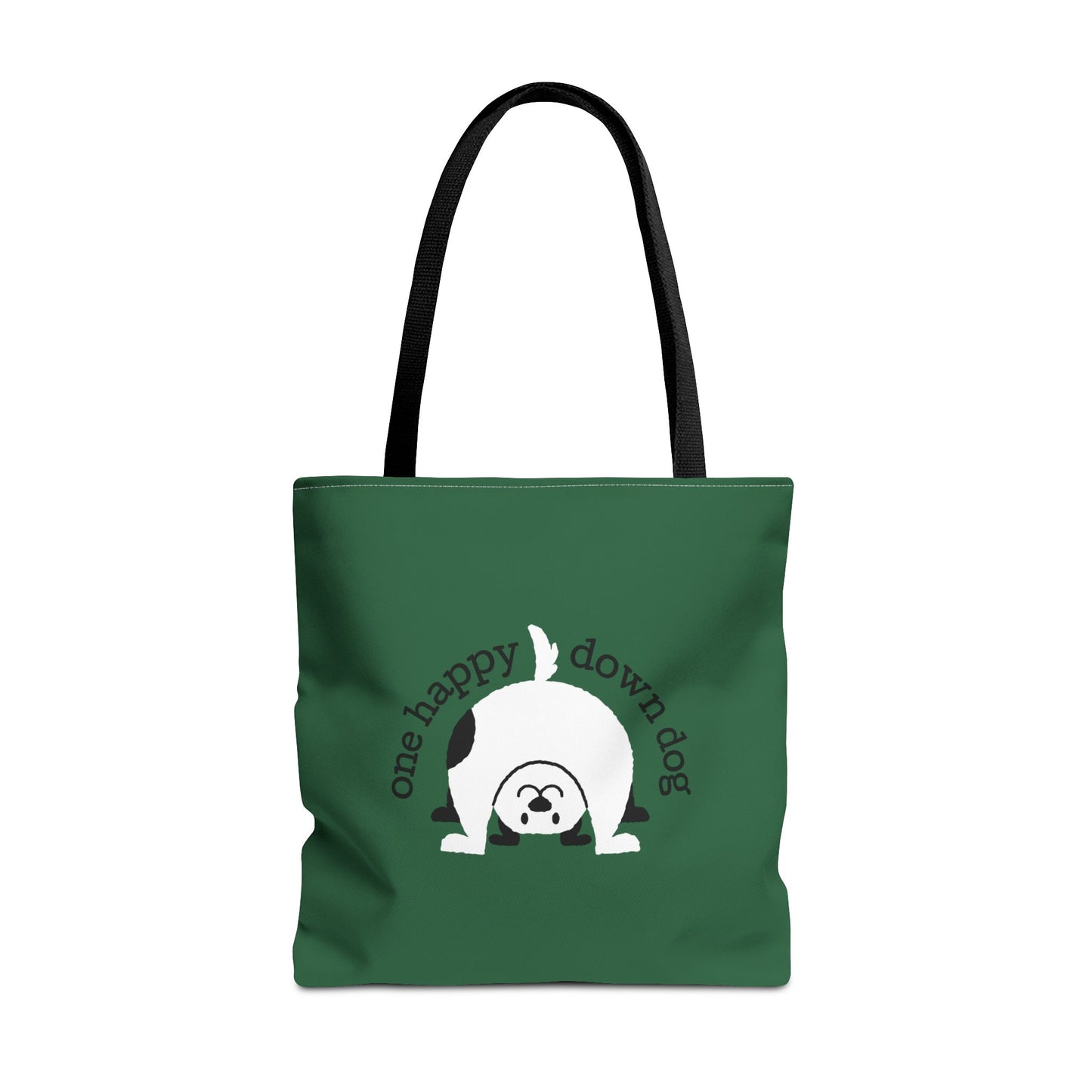 One Happy Down Dog – Tote - Emerald