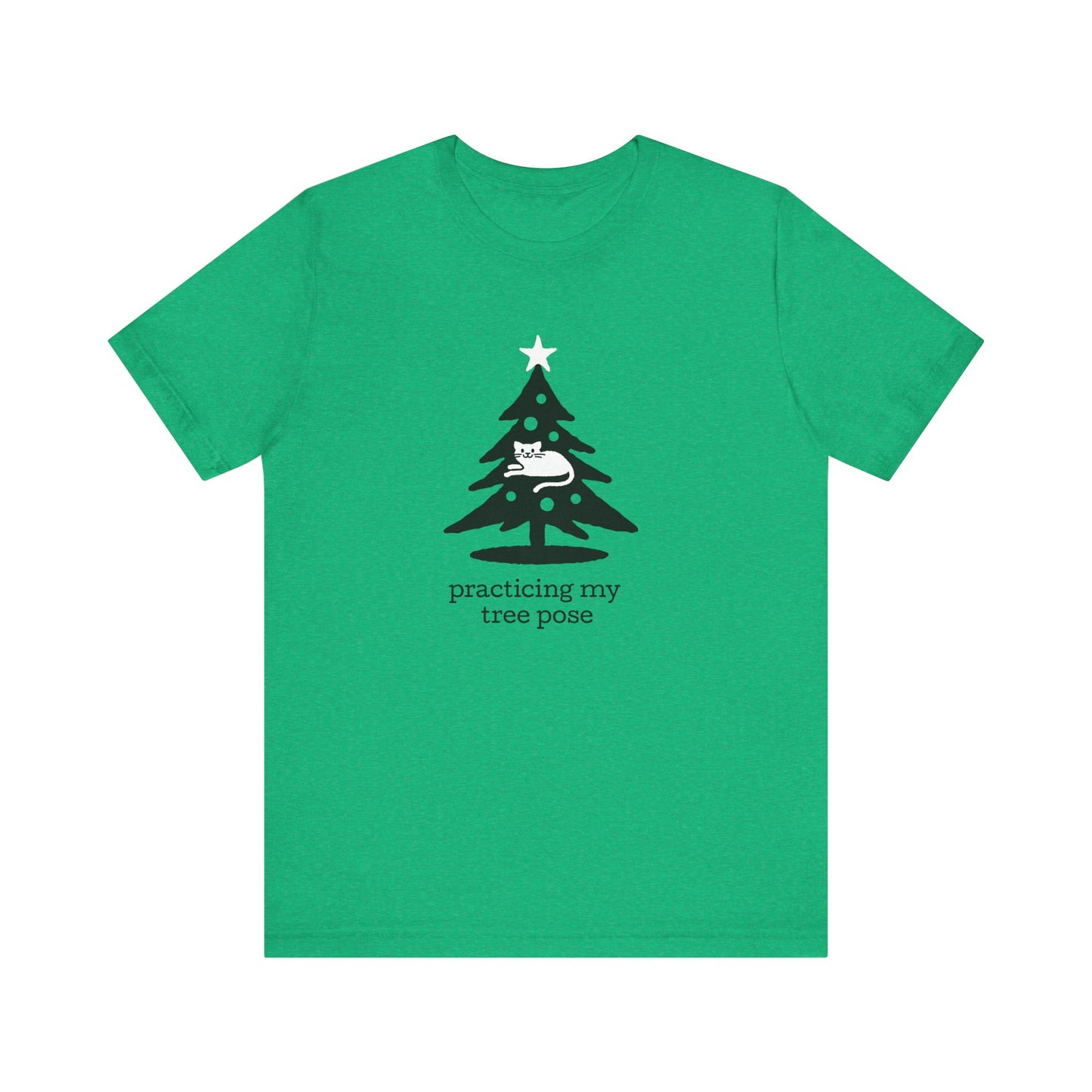 Tree Pose Cat - Tee