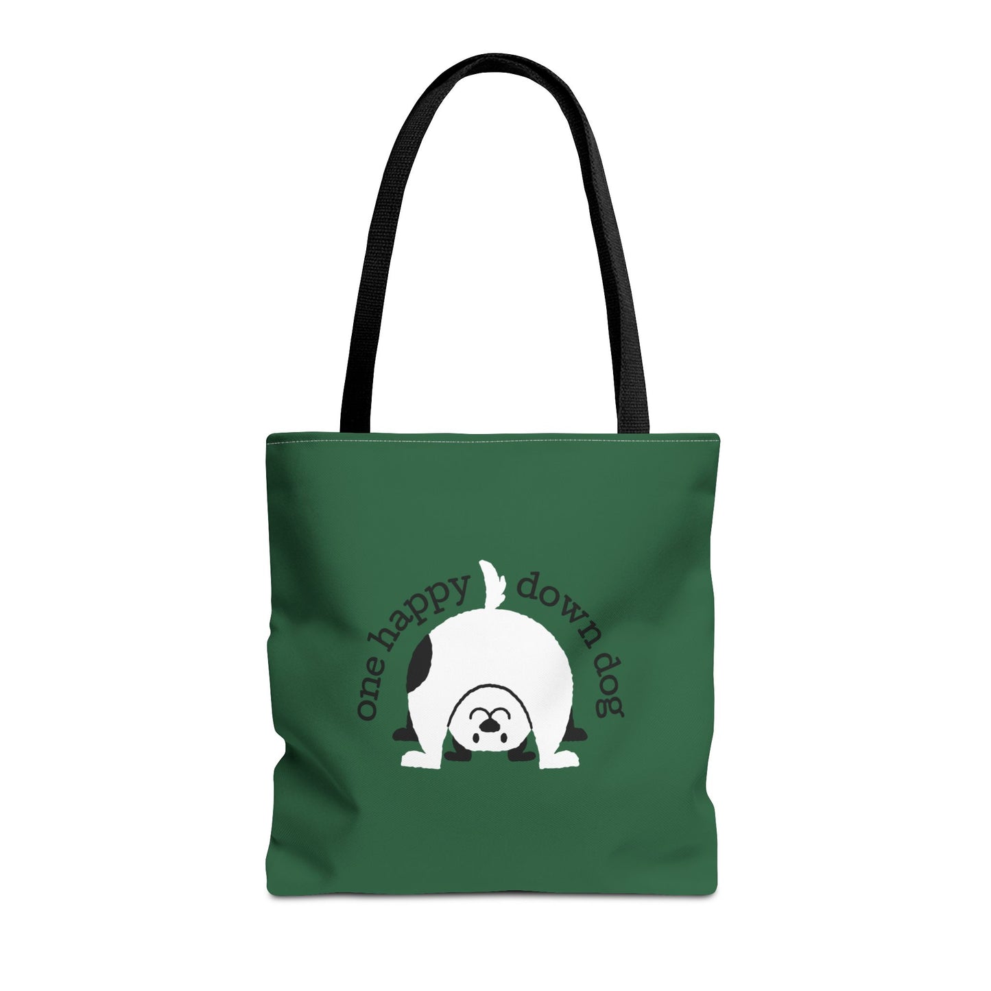 One Happy Down Dog – Tote - Emerald
