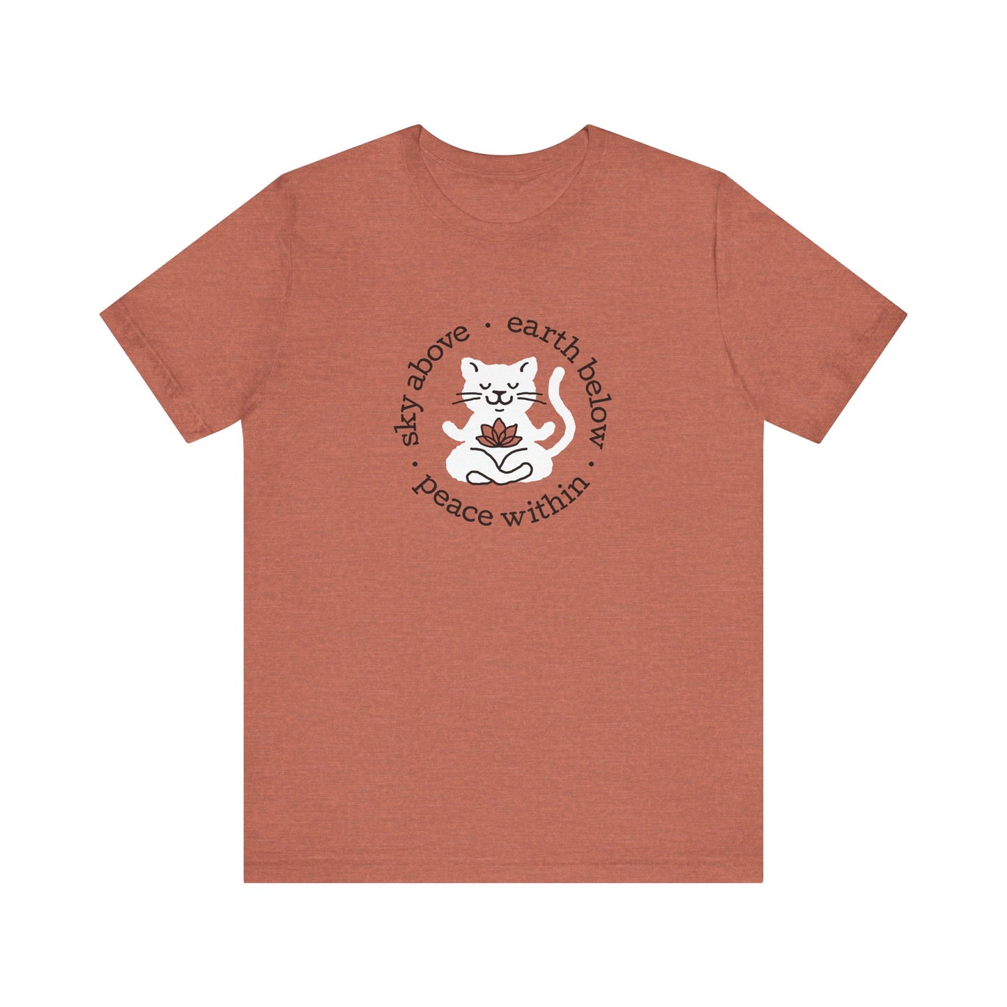 Peace Within Cat – Tee