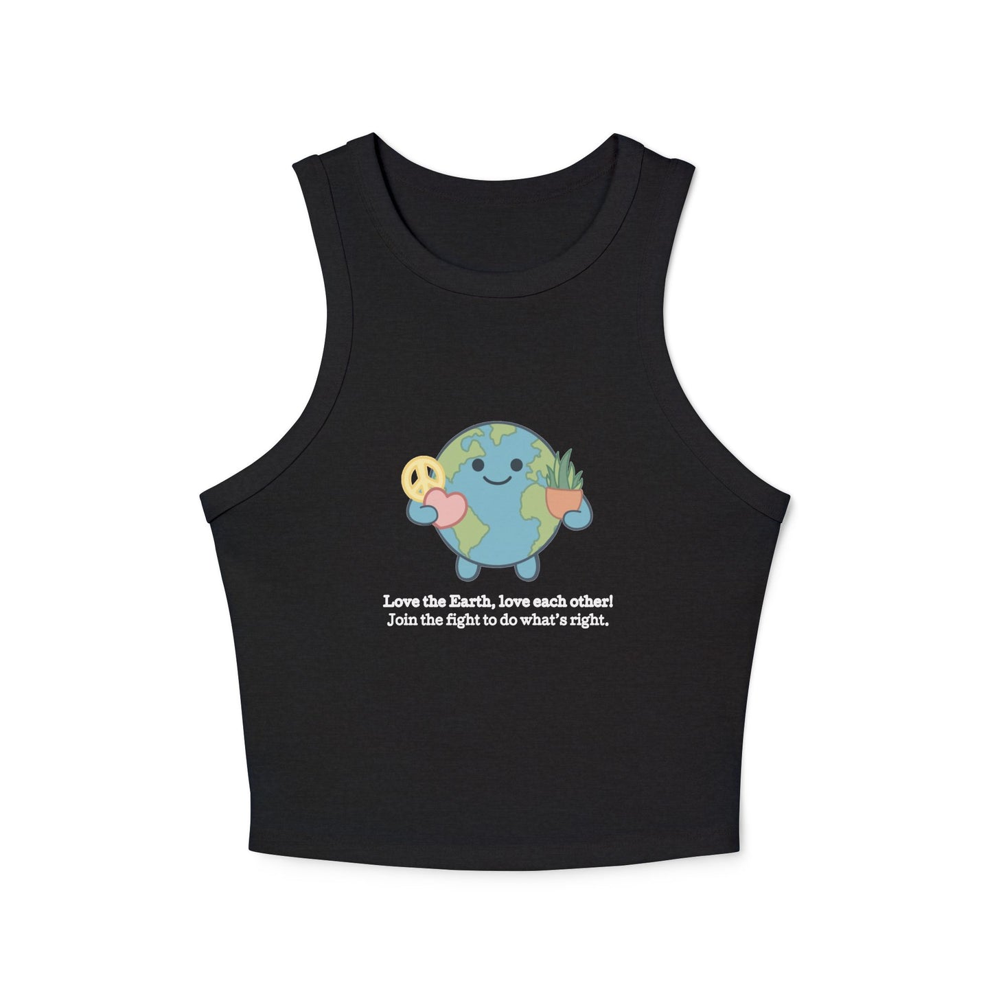 Love the Earth - crop tank