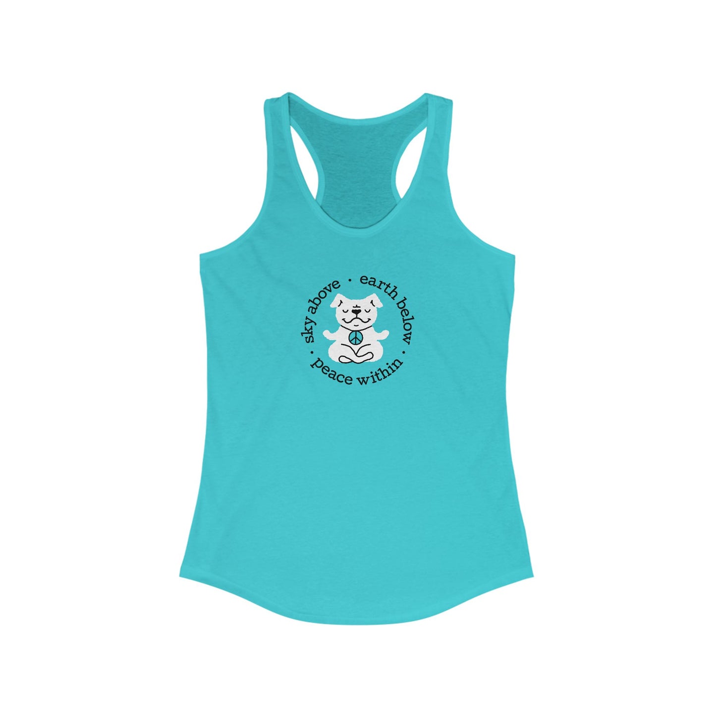 Peace Within Dog – Racerback