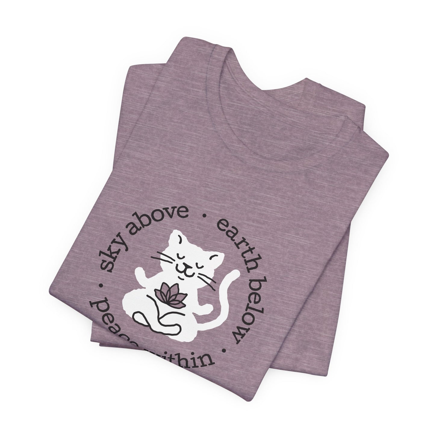 Peace Within Cat – Tee