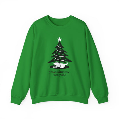 Tree Pose – Dog  – Sweatshirt