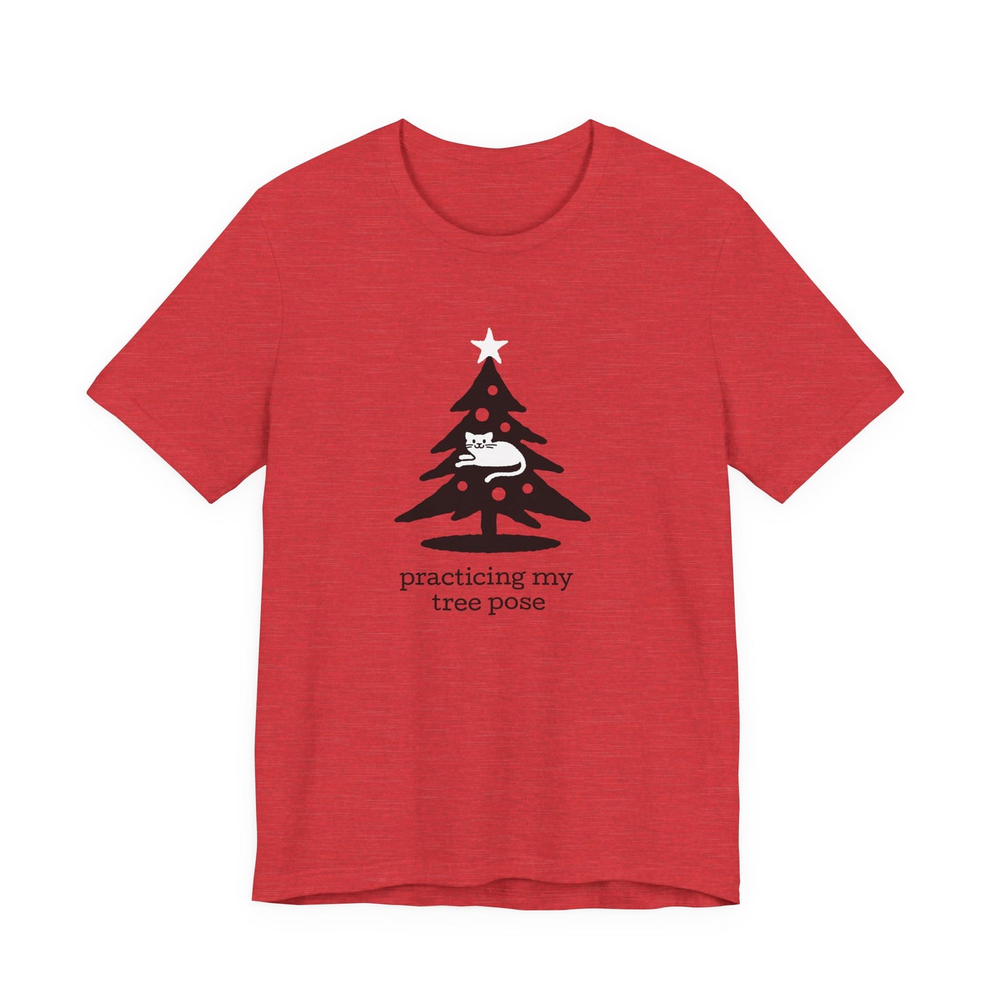 Tree Pose Cat - Tee
