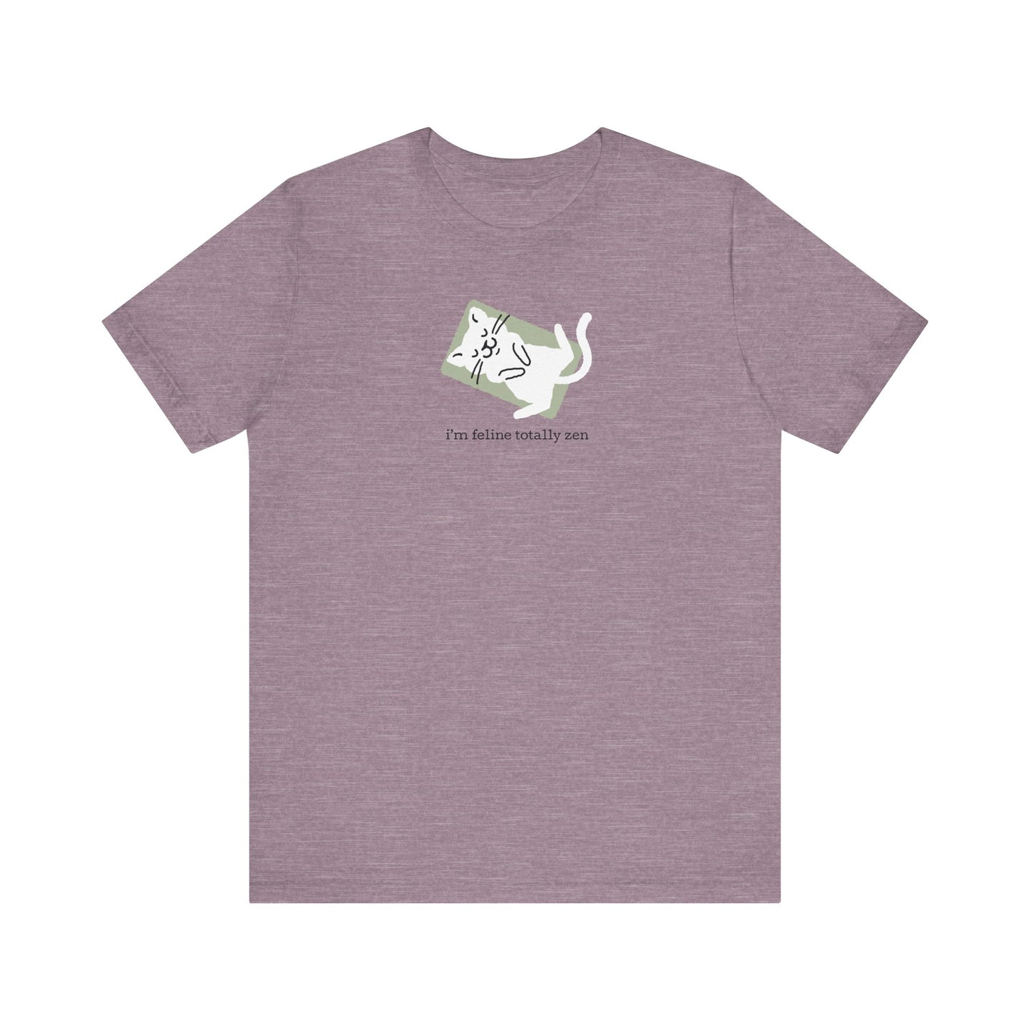 Feline Zen — Yoga Cat Tee