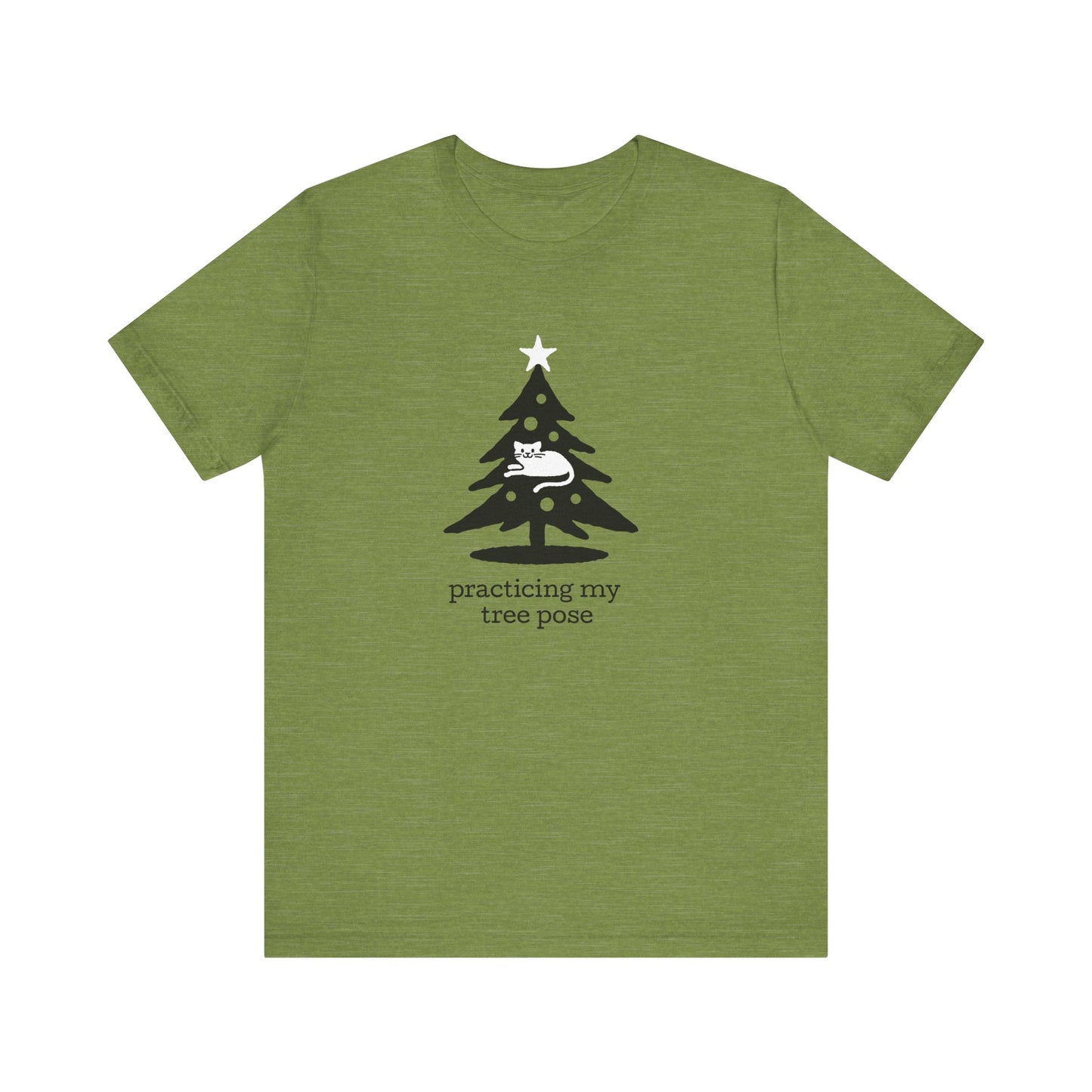 Tree Pose Cat - Tee