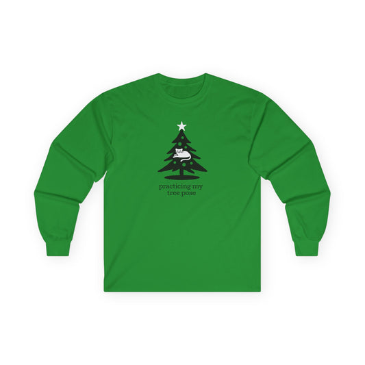 Tree Pose – Cat  – Long Sleeve