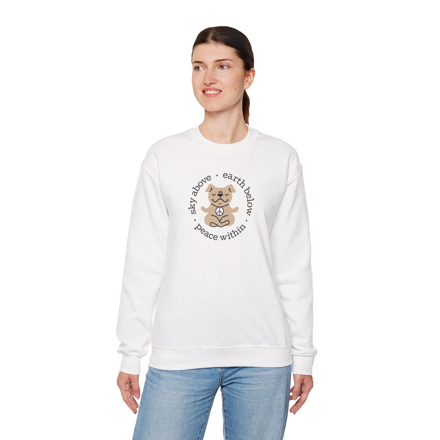 Peace Within Dog – Sweatshirt