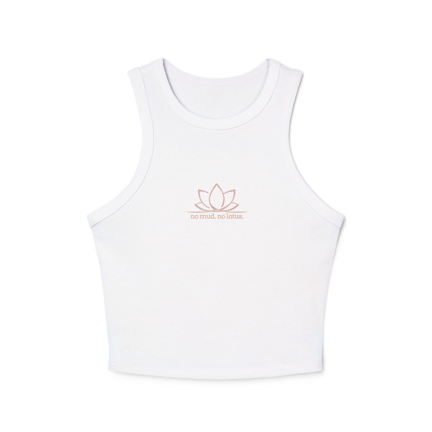 No Mud, No Lotus- crop tank