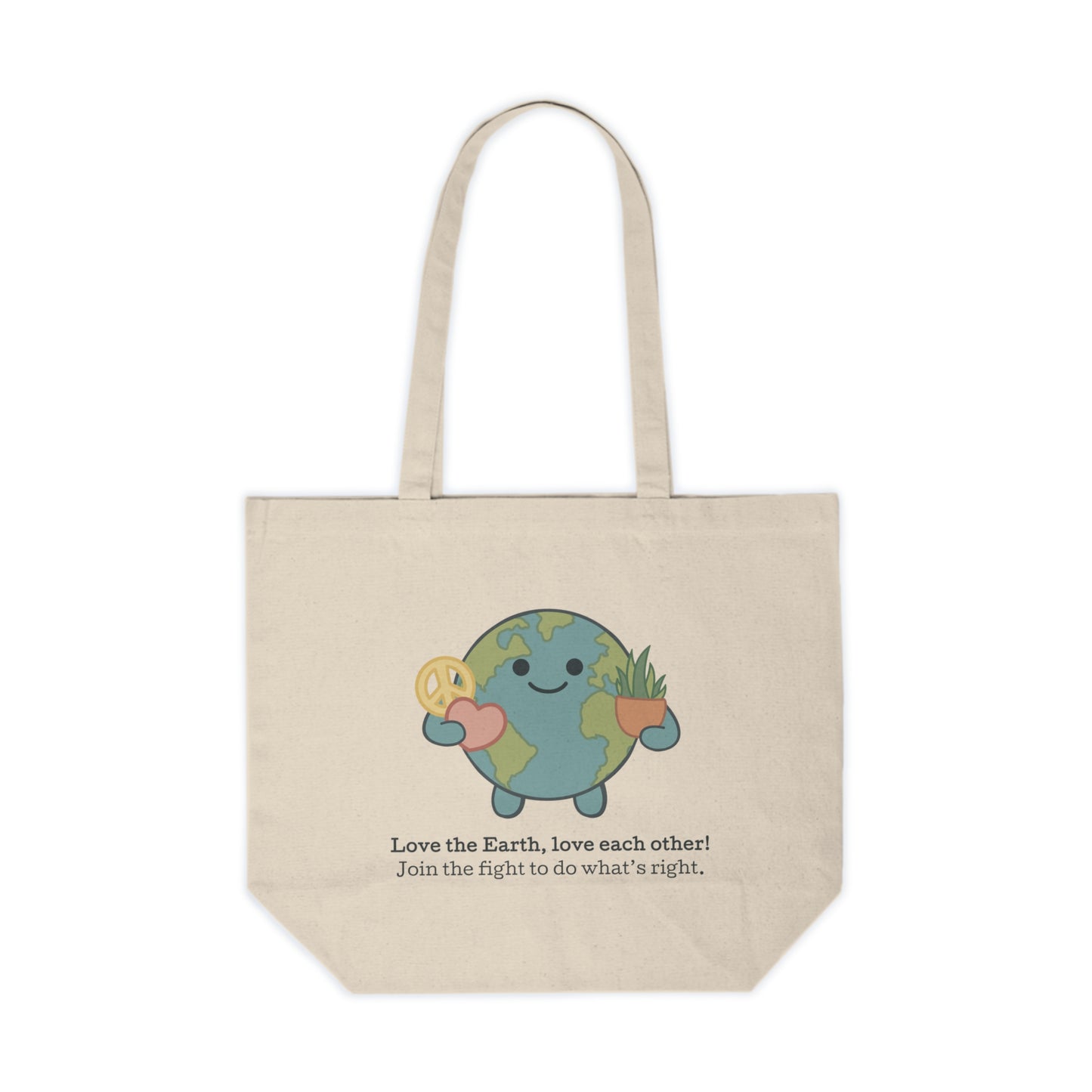 Love the Earth - Canvas Tote