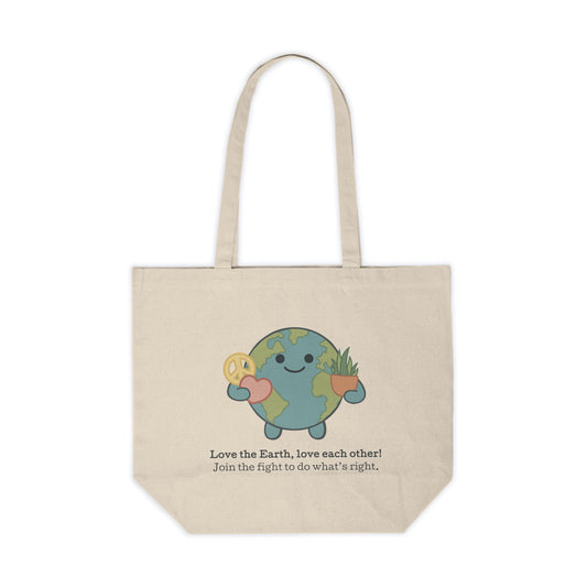 Love the Earth - Canvas Tote