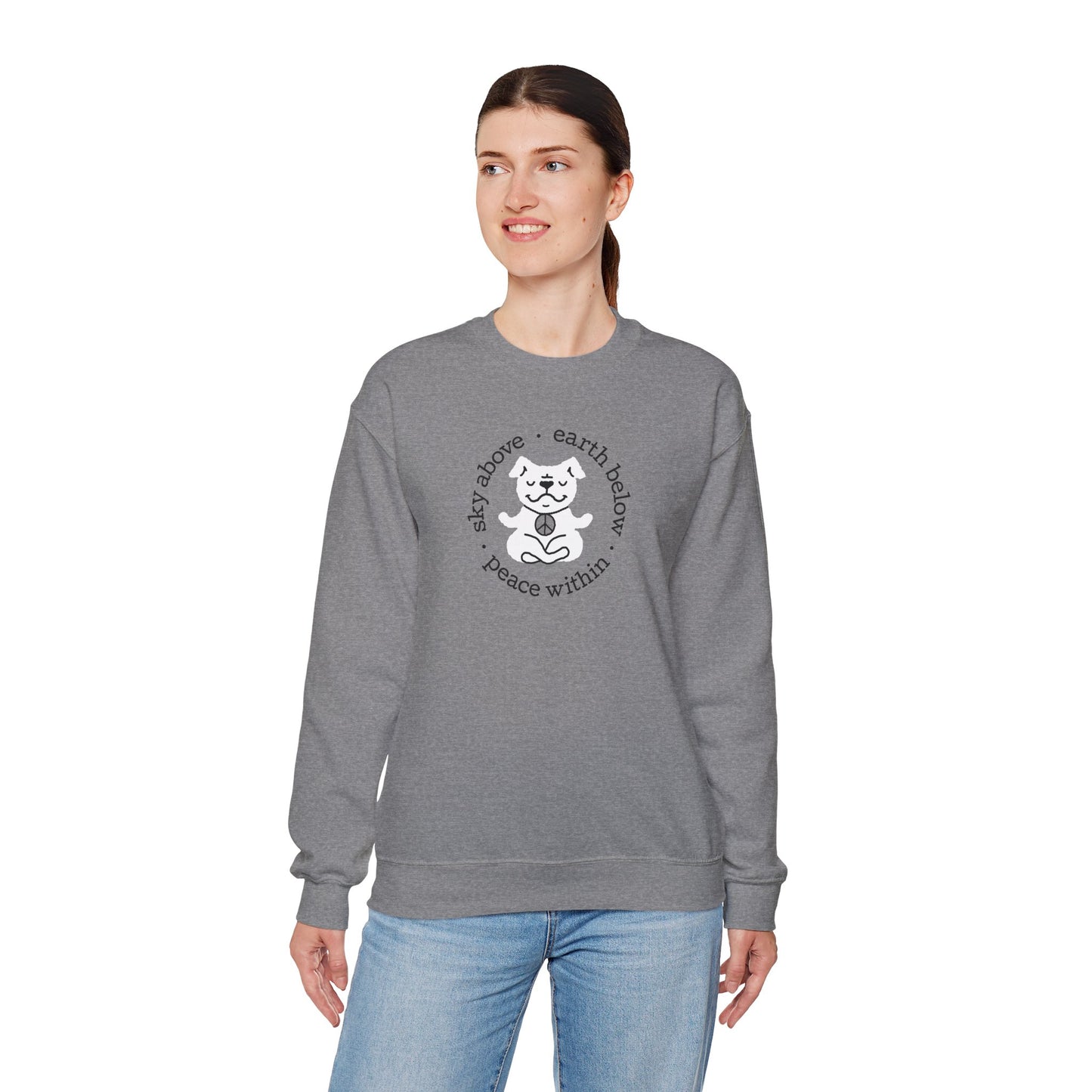 Peace Within Dog – Sweatshirt